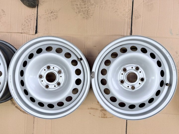 Штампованный диск Volkswagen OE 5QA601027 _/B 6.5" x 16" 5x112 ET 48, фото 2