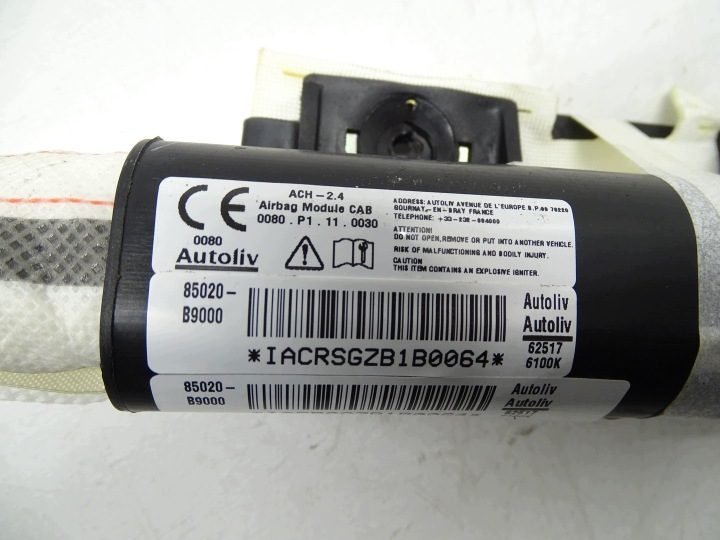 ШТОРКА БЕЗОПАСНОСТИ AIRBAG ПРАВЫЙ HYUNDAI I10 II 85020-B9000, фото 2