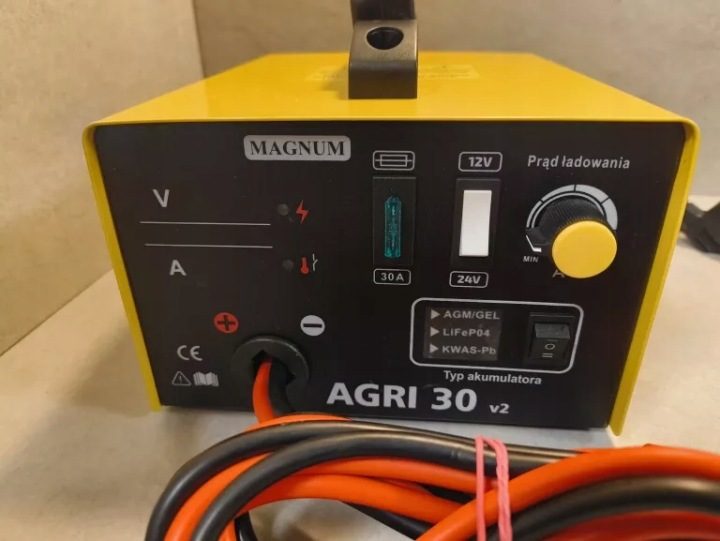 Зарядное устройство inwerterowy Magnum AGRI 30 V2 12/24V 30A 230V PB/AGM-GEL/LiFePO4, фото 3