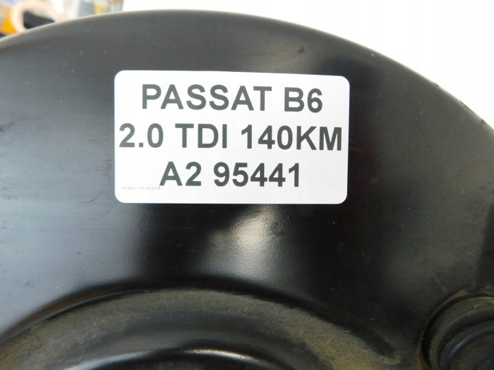 VOLKSWVAGEN PASSAT B6 2.0 TDI ВАКУУМНЫЙ УСИЛИТЕЛЬ ТОРМОЗОВ, фото 6