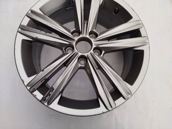 Литой диск Volkswagen OE POLO 6.5" x 16" 5x100 ET 47, фото 2