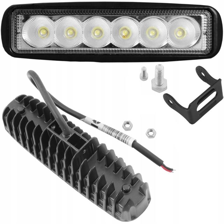 2× NCW ПРОТИВОТУМАННАЯ ФАРА LED ФАРА РАБОЧЕГО СВЕТА 18W 10-30 V 1 ШТУКА, фото 2