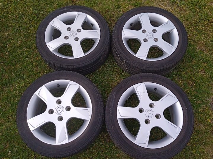 Литые диски 4x108 Mazda 2 Ford Fusion Fiesta Ka Шины лето 195/50 R15, фото 1