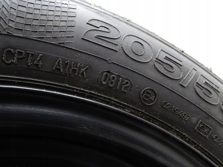 ДОКАТКА ЗАПАСНАЯ SKODA OCTAVIA II R16 5X112 16" 205/55 1K0601027K, фото 7