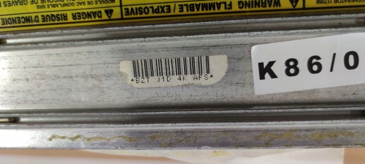 MITSUBISHI GALANT ПОДУШКА ПАССАЖИРА AIRBAG КОНСОЛИ, фото 5