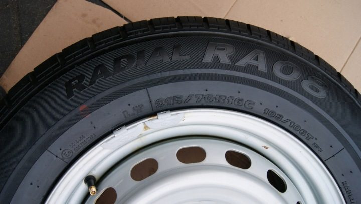 КОЛЕСА HYUNDAI H1 215/70/16 C HANKOOK / 6X139,7X16 ET 56 X 6,5 J, фото 7