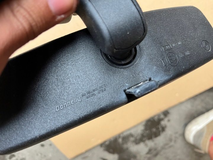 ЗЕРКАЛО ЗАДНЕГО ВИДА ВНУТРЕННЕЕ CITROEN C3 PLURIER 2003-2010, фото 3