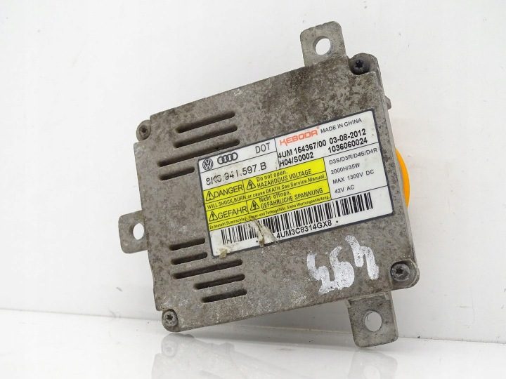 МОДУЛЬ ПРЕОБРАЗОВАТЕЛЬ СВЕТА КСЕНОНОВЫХ ФАР AUDI Q7 4L 8K0941597B, фото 1