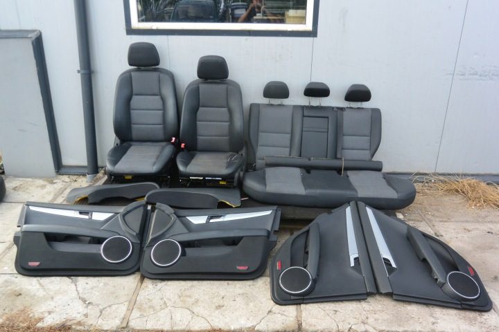 Mercedes W204 седан сиденья диван компл. полу-кожа, фото 1