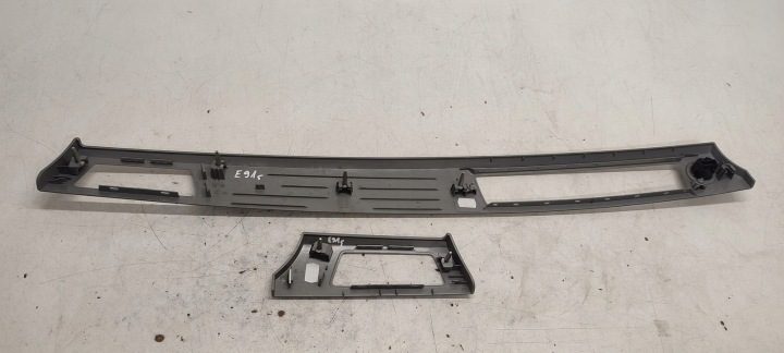 BMW E90 E91 E92 E93 МОЛДИНГ ПАНЕЛИ КОНСОЛИ ДЕКОР SREBNA, фото 7
