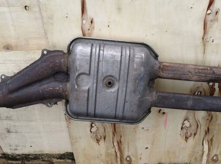 ГЛУШИТЕЛЬ В СБОРЕ BMW E65 4.4i 7505798 7505799 7505797, фото 6