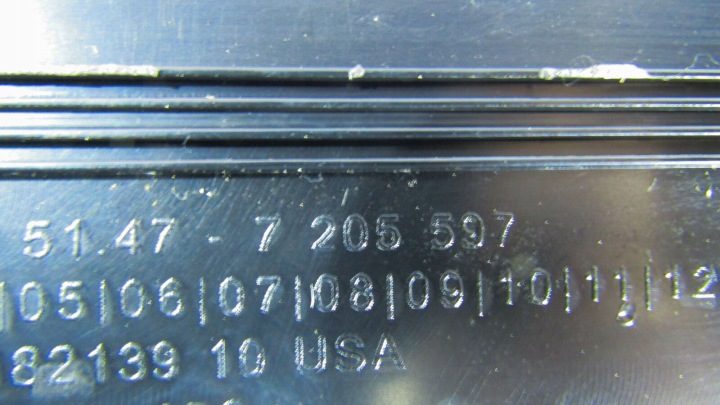 Комплект listew progowych (wewnętrznych) для BMW X3 OEM 51477205597, фото 8