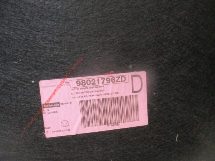 ОБШИВКА БАГАЖНИКА ЛЕВАЯ ЗАДНЯЯ 3008 I 9671140577, фото 8