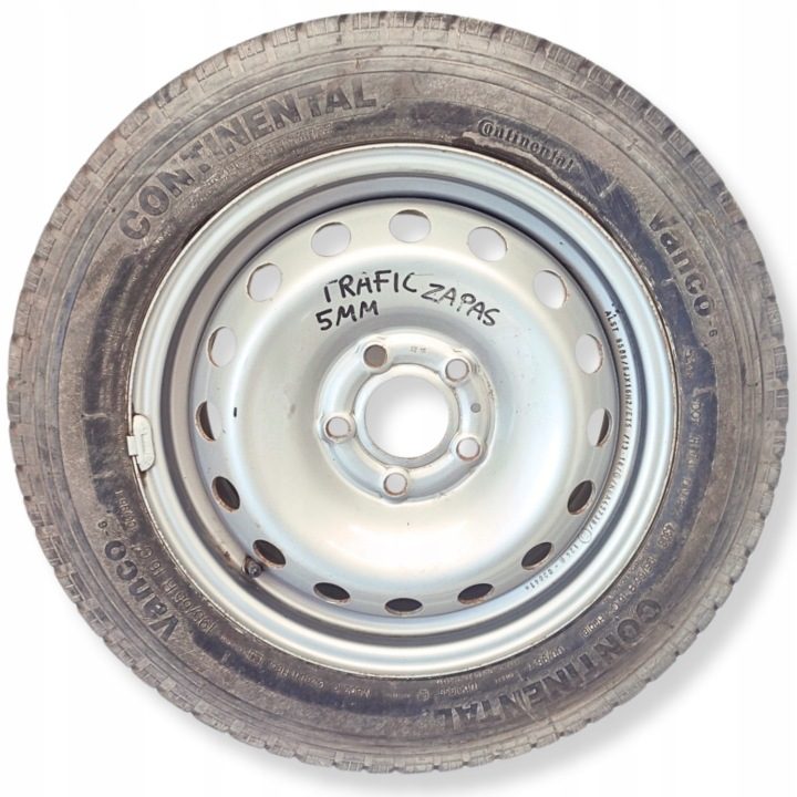 Штампованный диск Renault OE 6.0" x 16" 5x118 ET 50, фото 1