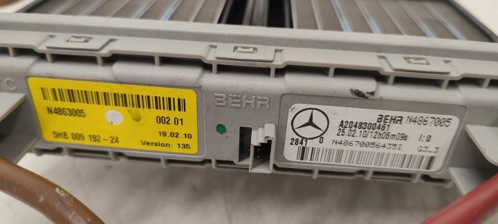 ОТОПИТЕЛЬ MERCEDES C W204 E W212 2048300461, фото 5