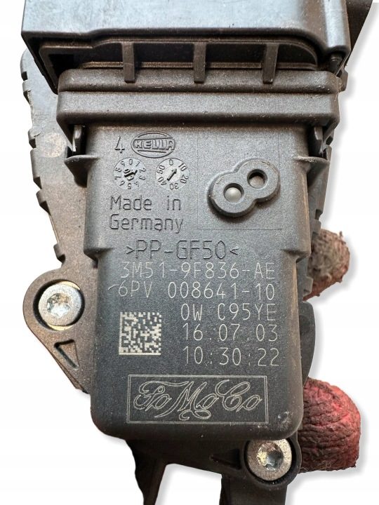 Педаль датчик педали газа Ford OE 3M51-9F836-AE, фото 3