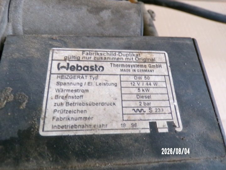 OPEL MONTEREY WEBASTO, фото 6