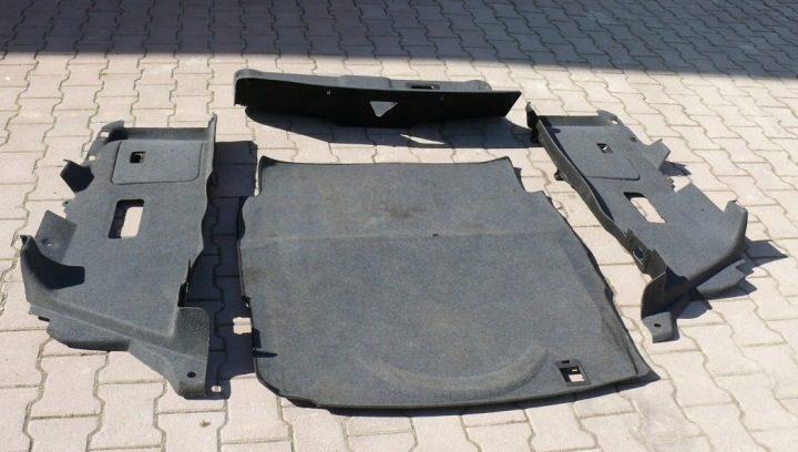 Ковер обшивки обивка ковролин багажника Audi S6 A6 C5 седан, фото 2