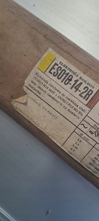 Elektroda ES018-14 2R Ø 4 мм elektrody nierdzewne opak 95 шт. 4,8 кг, фото 2