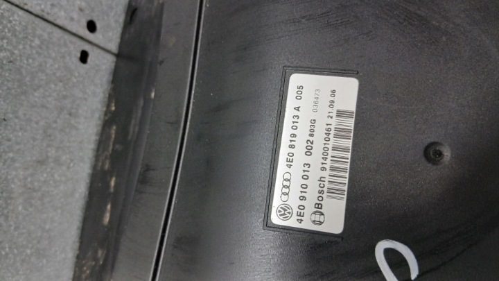Отопитель воздуха левый OE 4E0910013A Audi A8 D3 02-09R, фото 2