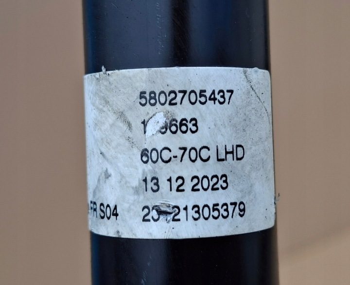 Iveco OE 5802705437 вал колонки рулевого, фото 10