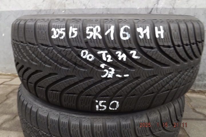 2× Шина зимняя BFGoodrich G-FORCE Winter 205/55R16 91 H сцепление на снегу (3PMSF), фото 6
