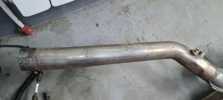 S3 8Y A3 ТРУБА WYDECJOWA КАТАЛИЗАТОРЫ DPF 2.0 TFSI 5WA131723E 5WA131701, фото 13