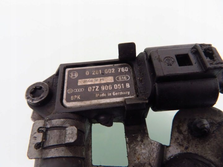 Датчик выхлопных газов VW Passat B6 2.0 TDI 0281002760 07Z906051B 3C0131552B, фото 5