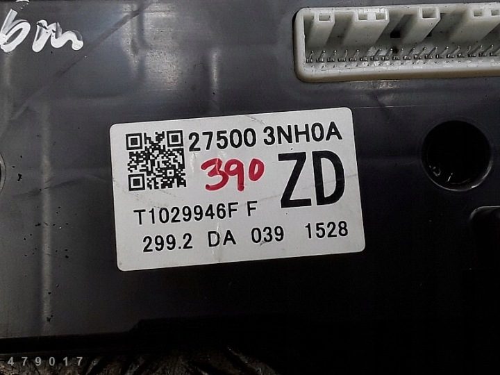 2013 Nissan Leaf Модуль управления кондиционером 275003NH0A, фото 5