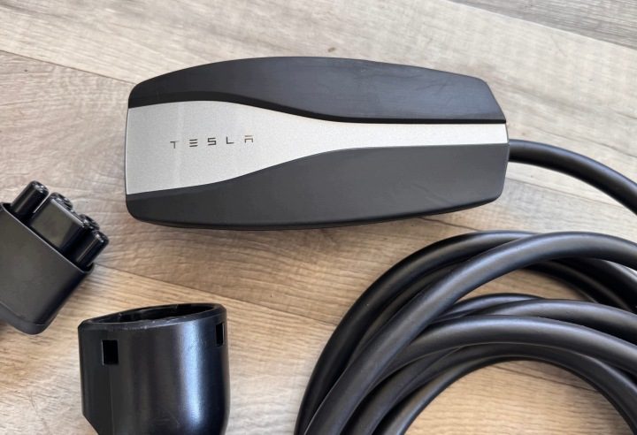Tesla 3 S Y X Оригинальное Зарядное устройство Сетевое 32A + Адаптер 16A, фото 2