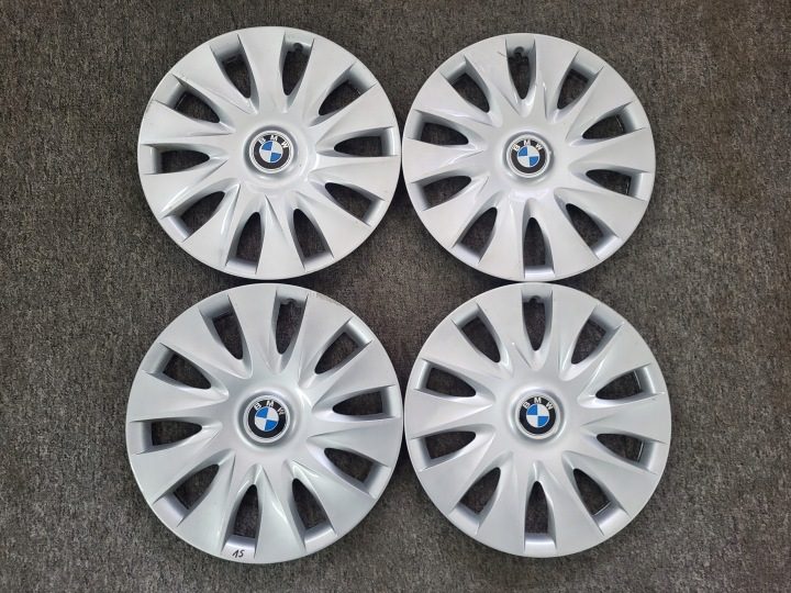 4× Колпак BMW Оригинальный 16" серебристый, фото 1