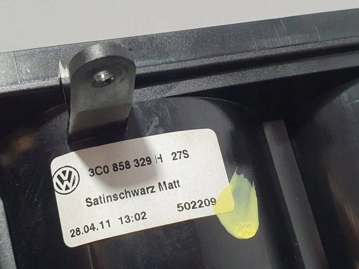 VW PASSAT B7 2011 Подстаканник в тоннеля środkowym полка 3C0858329H, фото 7