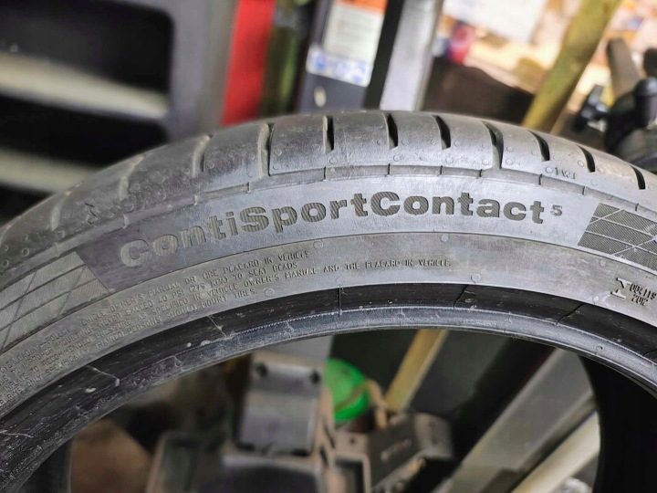Шина летняя Continental ContiSportContact 5 195/45R17 81 Вт защита диска, фото 4