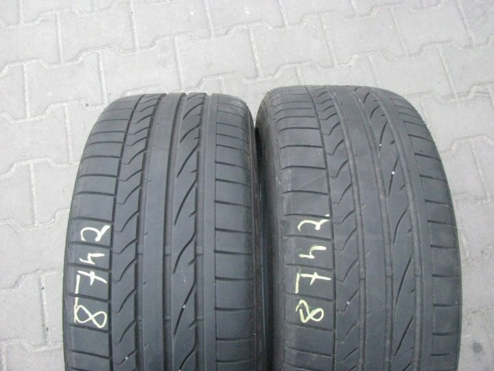 2× Шина летняя Bridgestone Potenza RE050A 225/45R17 91 В защита диска, фото 1