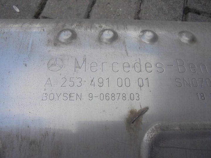 Mercedes-Benz GLC X253 C253 A2534910001 Глушитель в сборе, фото 3