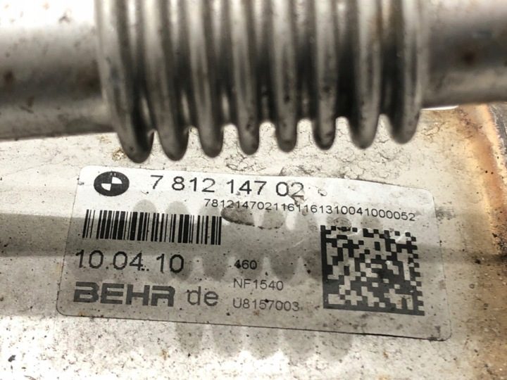 РАДИАТОР EGR BMW E83 7812147 2.0 136 л.с. 03-11, фото 4