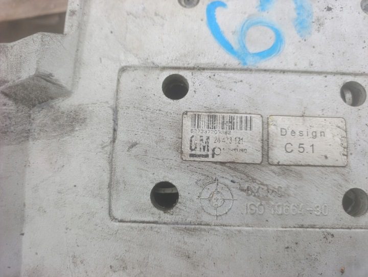 Коллектор впускной воздуха Opel Vectra C 3.2 V6 24433121, фото 9