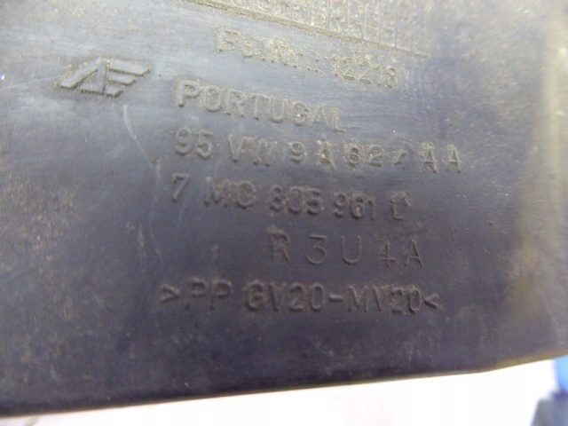 SHARAN I 7M 95-00 ВОЗДУХОВОД ВОЗДУХА 2.8 VR6 AAA, фото 3