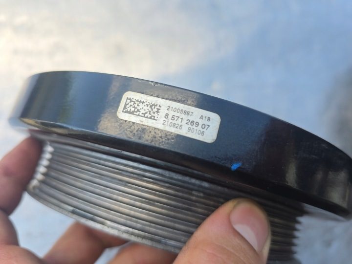 BMW G20 G30 G11 G05 B57 ШКИВ ГАСИТЕЛЬ КОЛЕБАНИЙ 8571269 4,0D, фото 2