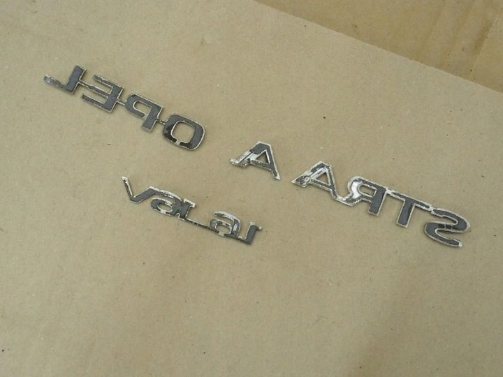 ASTRA G OPEL 1.6 16V ЛОГОТИП НАДПИСЬ ЭМБЛЕМА КРЫШКИ ЗАДНЯЯ ОРИГИНАЛ, фото 9