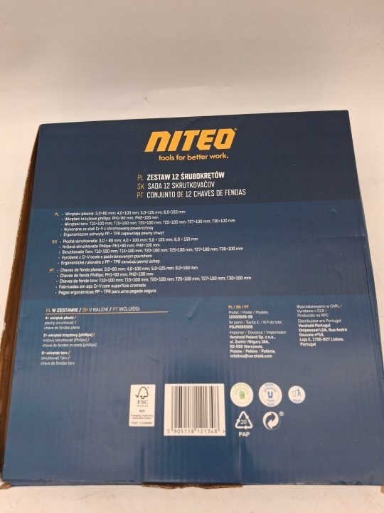 Комплект отверток Niteo 12 шт., фото 4