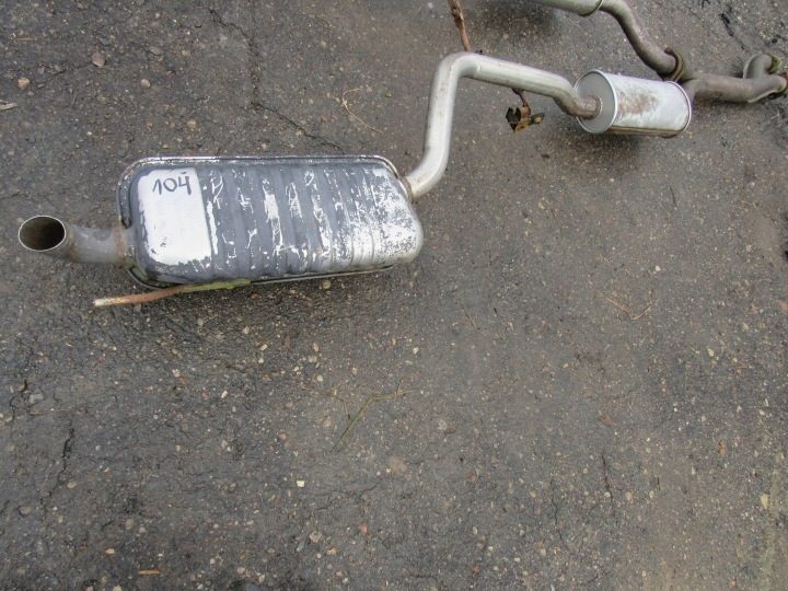 ЗАДНИЙ ГЛУШИТЕЛЬ + СРЕДНИЙ Mercedes-Benz S W220 220 A2204910700, фото 4