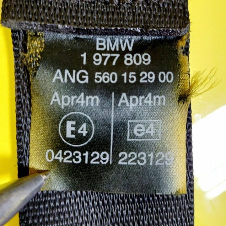 РЕМЕНЬ БЕЗОПАСНОСТИ ЛЕВЫЙ ПЕРЕДНИЙ BMW 3 E36 560152900 NR2158, фото 11