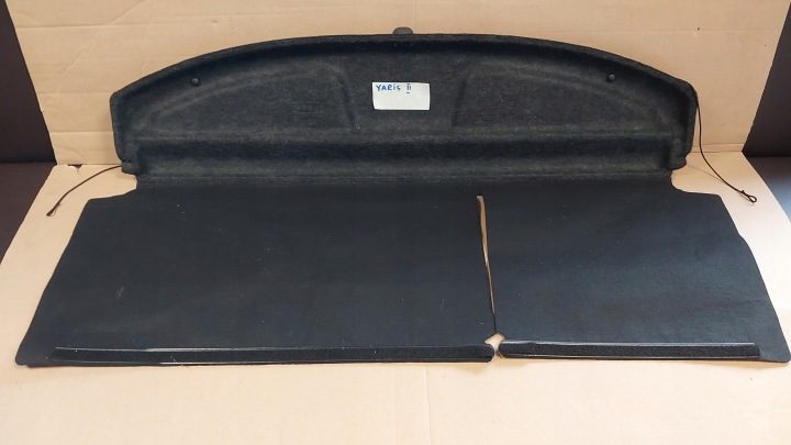 ПОЛКА ЗАДНЯЯ БАГАЖНИКА TOYOTA YARIS II ЧЕРНАЯ 2005-2011 ВЕРСИЯ FRANCUSKA, фото 5