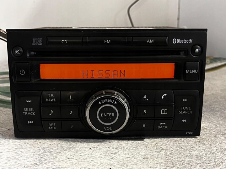 МАГНИТОЛА ШТАТНАЯ NISSAN QASHQAI J10 TIIDA BLUETOOTH CD 28185-EM01A, фото 6