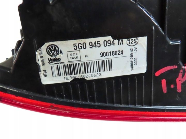 Volkswagen OE 5G0945094M фонарь задний комбинированный, фото 3