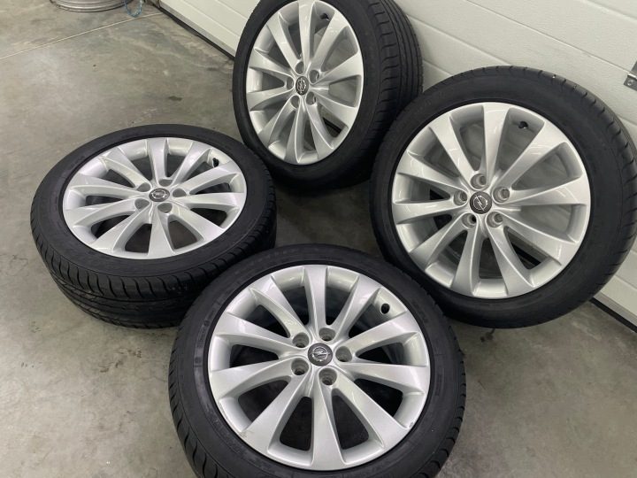OPEL ASTRA J K колеса летние 215/50r17 Goodyear 5x105, фото 4