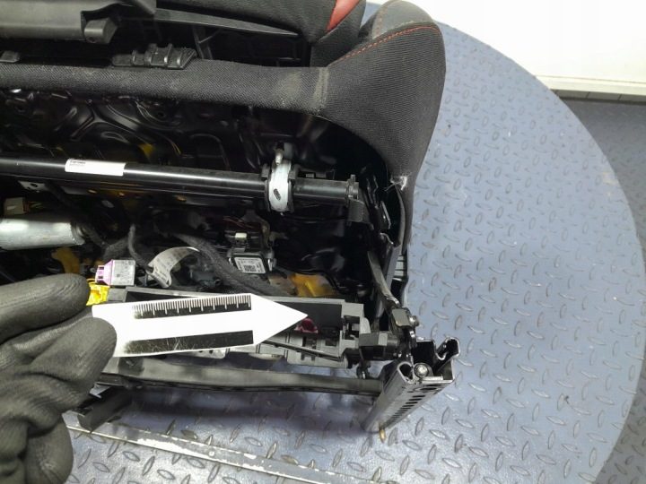 MERCEDES A W177 AMG A45S СИДЕНЬЕ KUBEŁEK ПЕРЕДНЕЕ ПРАВОЕ ПАССАЖИРА EU, фото 16