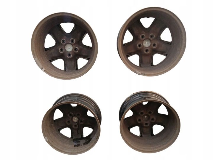 4× Штампованный диск Volkswagen OE 6.5" x 16" 5x112 ET 50, фото 2