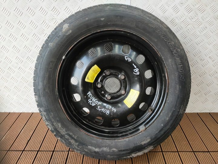 PEUGEOT 407 04-11 КОЛЕСО ЗАПАСНОЕ ДИСК 16'' 5x108 205/60R16, фото 1